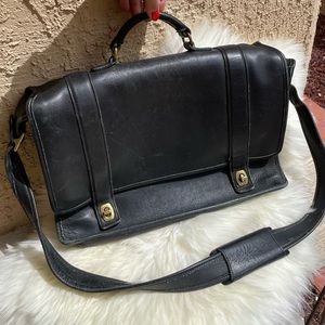 Vintage Coach Large Messenger Bag/ Briefcase